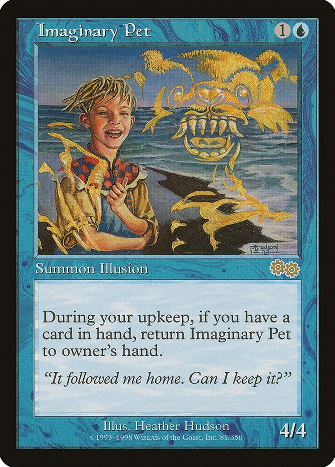 Image for Imaginary Pet (Urza's Saga) (81) - Magic: The Gathering
