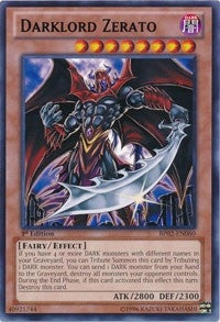 Image for Darklord Zerato (Battle Pack 2: War of the Giants) (BP02-EN060) - YuGiOh