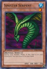Image for Sinister Serpent (Battle Pack 2: War of the Giants) (BP02-EN015) - YuGiOh