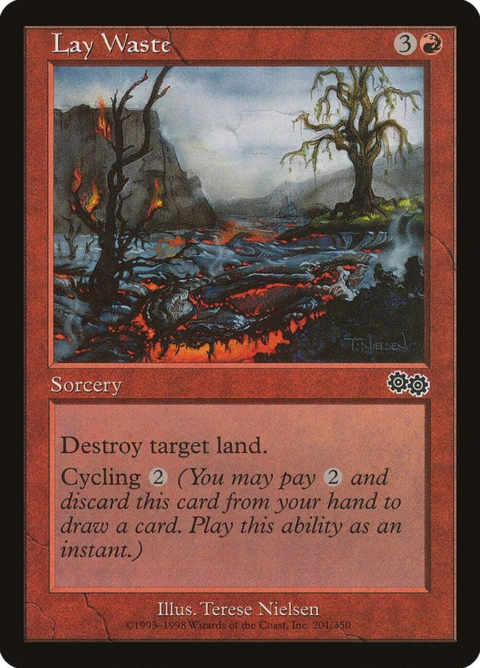 Image for Lay Waste (Urza's Saga) (201) - Magic: The Gathering