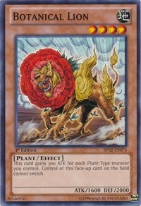 Image for Botanical Lion (Battle Pack 2: War of the Giants) (BP02-EN074) - YuGiOh