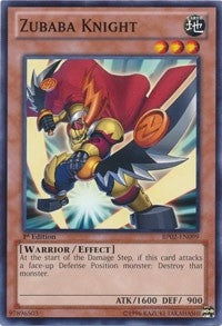 Image for Zubaba Knight (Battle Pack 2: War of the Giants) (BP02-EN099) - YuGiOh