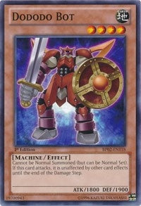 Image for Dododo Bot (Battle Pack 2: War of the Giants) (BP02-EN118) - YuGiOh