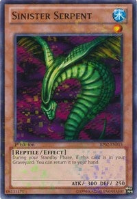 Image for Sinister Serpent (Mosaic Rare) (Battle Pack 2: War of the Giants) (BP02-EN015) - YuGiOh