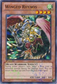 Image for Winged Rhynos (Mosaic Rare) (Battle Pack 2: War of the Giants) (BP02-EN051) - YuGiOh