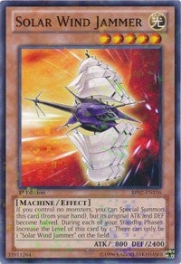 Image for Solar Wind Jammer (Mosaic Rare) (Battle Pack 2: War of the Giants) (BP02-EN116) - YuGiOh