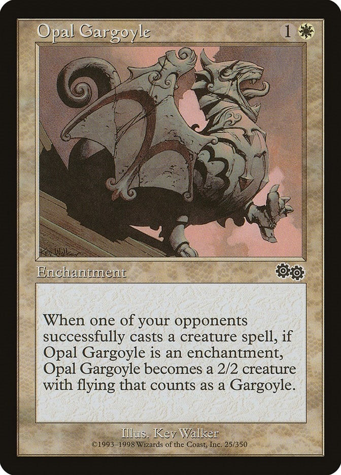 Image for Opal Gargoyle (Urza's Saga) (25) - Magic: The Gathering