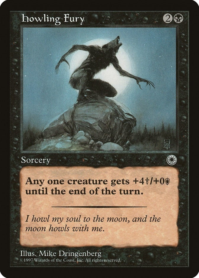 Image for Howling Fury (Portal) - Magic: The Gathering