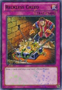 Image for Reckless Greed (Mosaic Rare) (Battle Pack 2: War of the Giants) (BP02-EN175) - YuGiOh