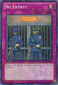 Image for No Entry!! (Mosaic Rare) (Battle Pack 2: War of the Giants) (BP02-EN190) - YuGiOh