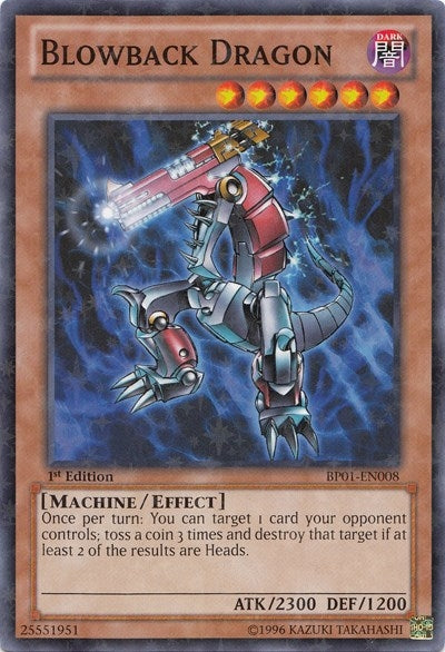 Image for Blowback Dragon (Starfoil) (Battle Pack: Epic Dawn) (BP01-EN008) - YuGiOh