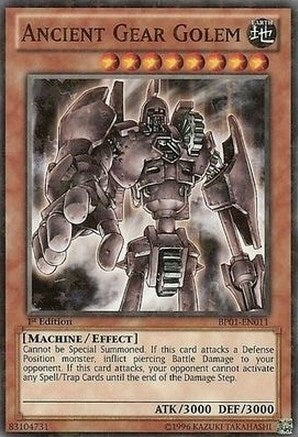 Image for Ancient Gear Golem (Starfoil) (Battle Pack: Epic Dawn) (BP01-EN011) - YuGiOh