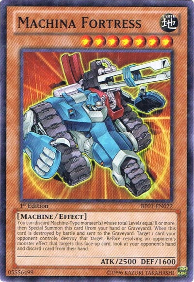 Image for Machina Fortress (Starfoil) (Battle Pack: Epic Dawn) (BP01-EN022) - YuGiOh