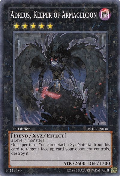 Image for Adreus, Keeper of Armageddon (Starfoil) (Battle Pack: Epic Dawn) (BP01-EN030) - YuGiOh