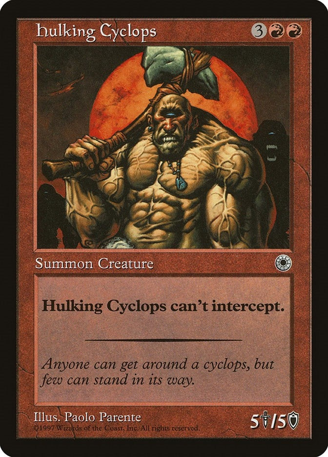 Image for Hulking Cyclops (Portal) - Magic: The Gathering