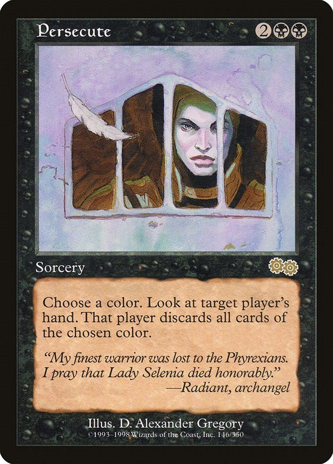 Image for Persecute (Urza's Saga) (146) - Magic: The Gathering