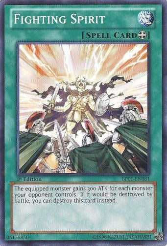 Image for Fighting Spirit (Starfoil) (Battle Pack: Epic Dawn) (BP01-EN081) - YuGiOh
