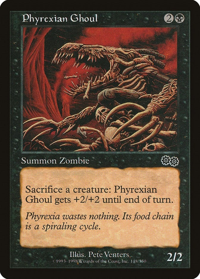 Image for Phyrexian Ghoul (Urza's Saga) (148) - Magic: The Gathering