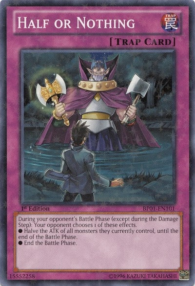 Image for Half or Nothing (Starfoil) (Battle Pack: Epic Dawn) (BP01-EN101) - YuGiOh