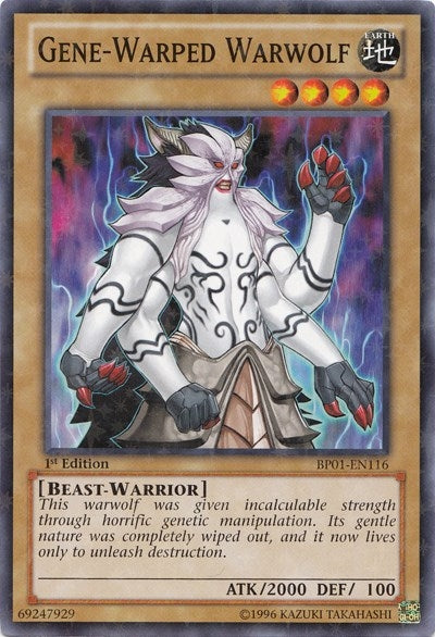 Image for Gene-Warped Warwolf (Starfoil) (Battle Pack: Epic Dawn) (BP01-EN116) - YuGiOh