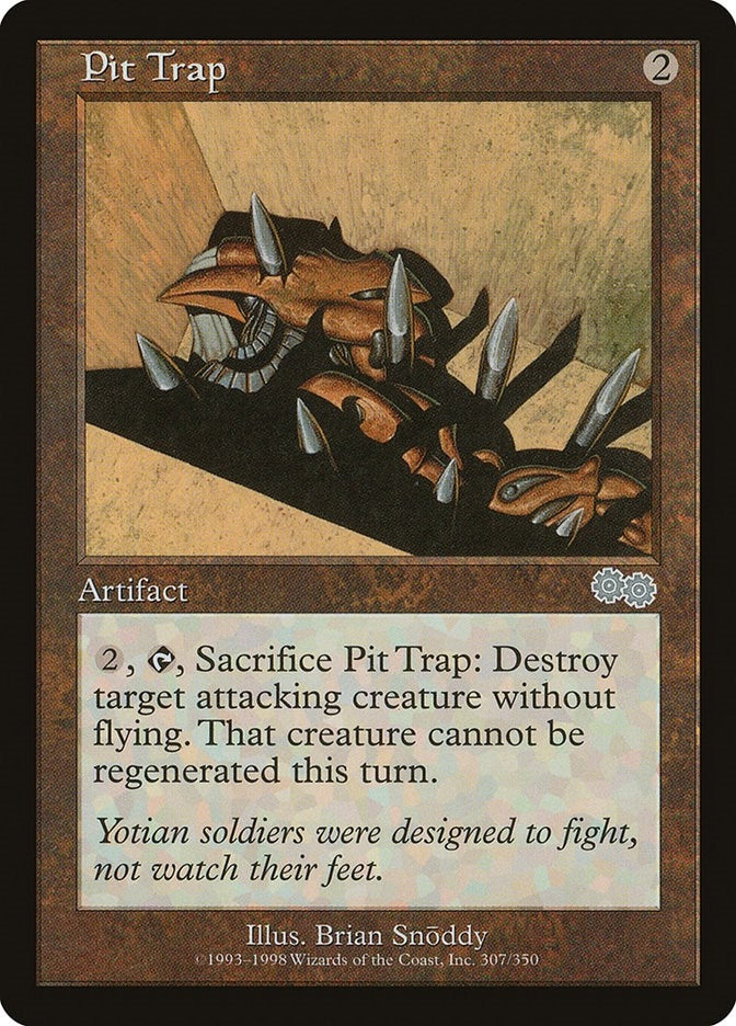Image for Pit Trap (Urza's Saga) (307) - Magic: The Gathering