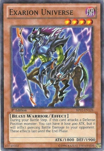 Image for Exarion Universe (Starfoil) (Battle Pack: Epic Dawn) (BP01-EN126) - YuGiOh