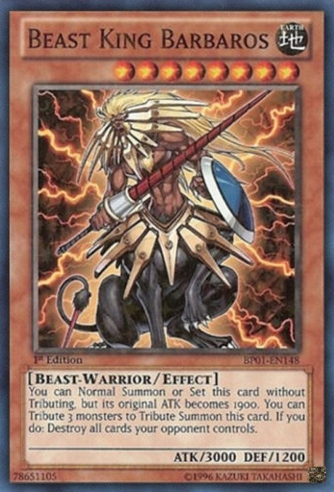 Image for Beast King Barbaros (Starfoil) (Battle Pack: Epic Dawn) (BP01-EN148) - YuGiOh
