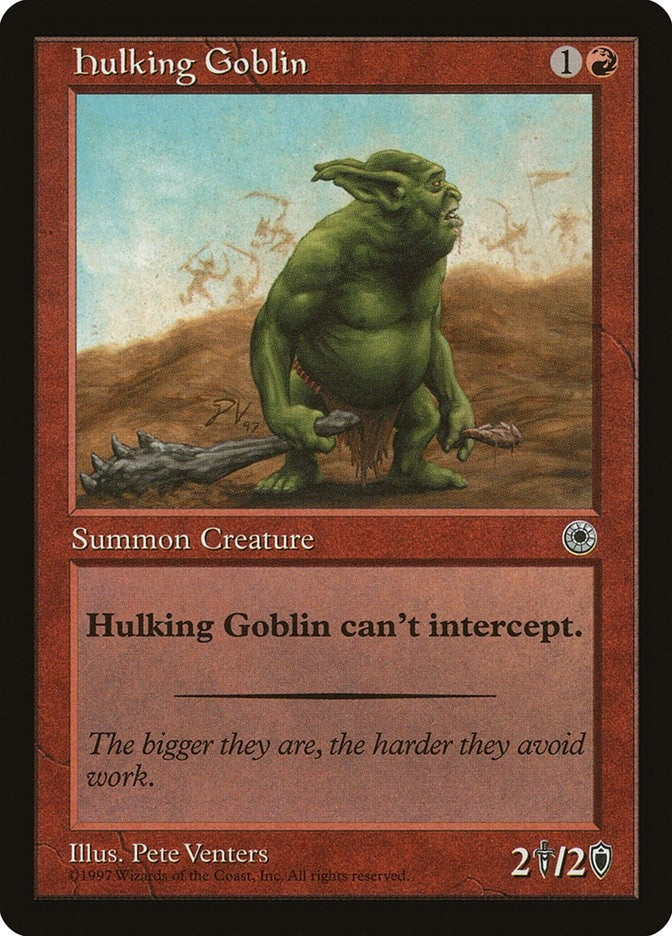 Image for Hulking Goblin (Portal) - Magic: The Gathering