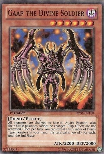 Image for Gaap the Divine Soldier (Starfoil) (Battle Pack: Epic Dawn) (BP01-EN150) - YuGiOh