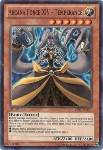 Image for Arcana Force XIV - Temperance (Starfoil) (Battle Pack: Epic Dawn) (BP01-EN151) - YuGiOh