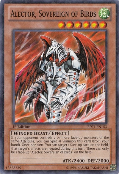 Image for Alector, Sovereign of Birds (Starfoil) (Battle Pack: Epic Dawn) (BP01-EN153) - YuGiOh