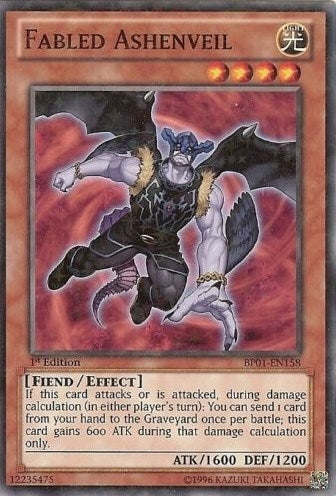 Image for Fabled Ashenveil (Starfoil) (Battle Pack: Epic Dawn) (BP01-EN158) - YuGiOh
