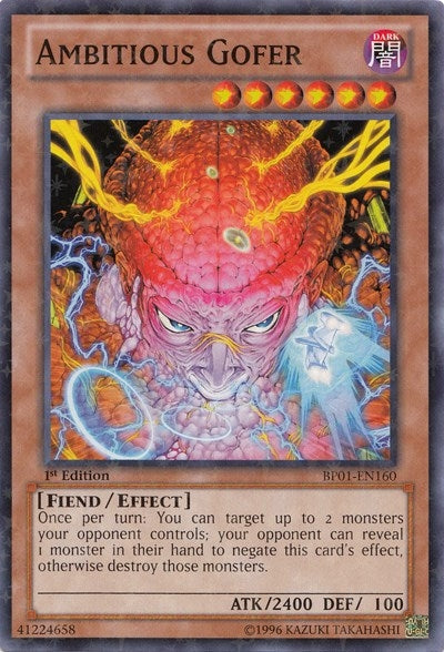 Image for Ambitious Gofer (Starfoil) (Battle Pack: Epic Dawn) (BP01-EN160) - YuGiOh