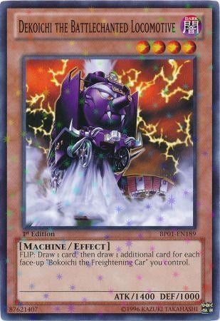 Image for Dekoichi the Battlechanted Locomotive (Starfoil) (Battle Pack: Epic Dawn) (BP01-EN189) - YuGiOh