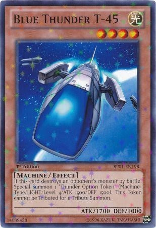 Image for Blue Thunder T-45 (Starfoil) (Battle Pack: Epic Dawn) (BP01-EN198) - YuGiOh