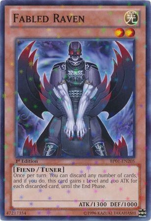 Image for Fabled Raven (Starfoil) (Battle Pack: Epic Dawn) (BP01-EN205) - YuGiOh
