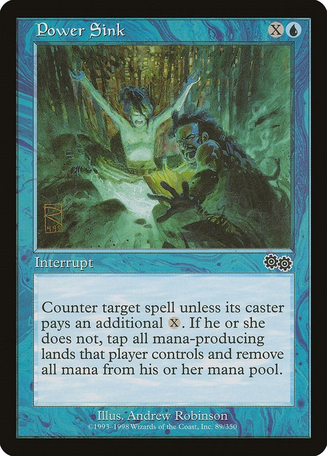 Image for Power Sink (Urza's Saga) (89) - Magic: The Gathering