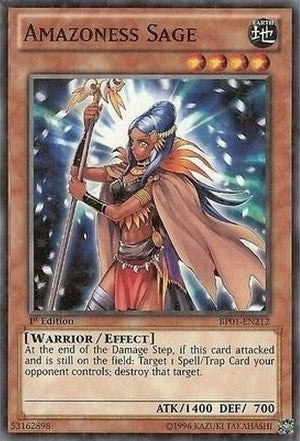 Image for Amazoness Sage (Starfoil) (Battle Pack: Epic Dawn) (BP01-EN212) - YuGiOh
