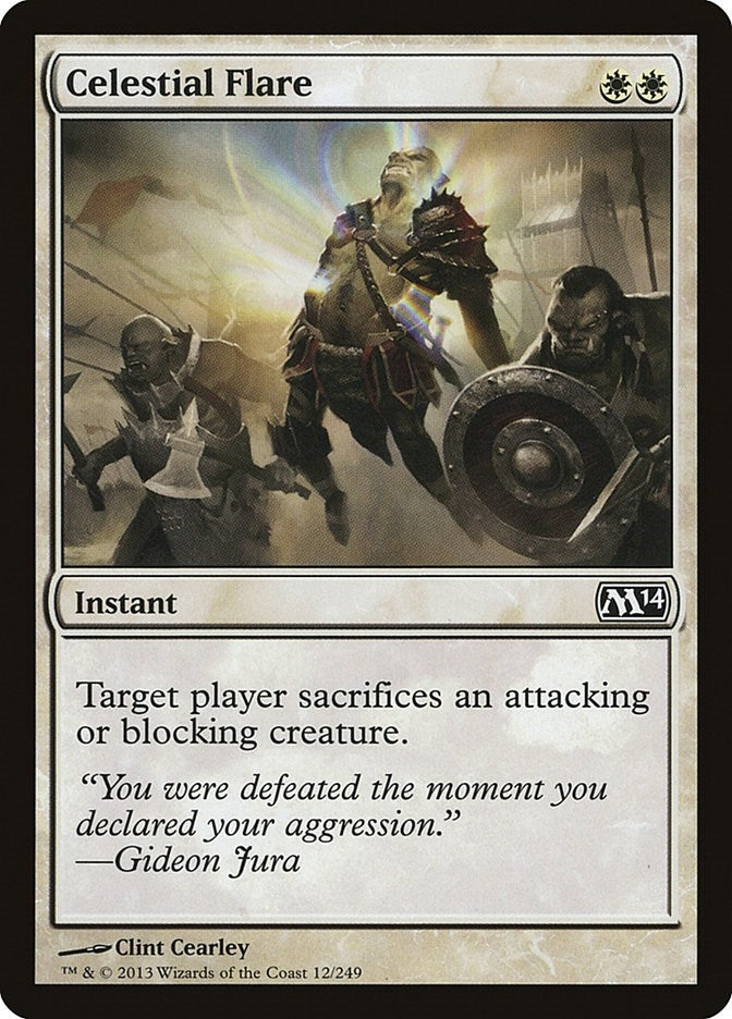 Image for Celestial Flare (Magic 2014 (M14)) (12) - Magic: The Gathering