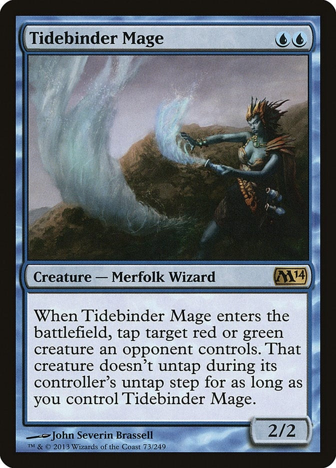 Image for Tidebinder Mage (Magic 2014 (M14)) (73) - Magic: The Gathering