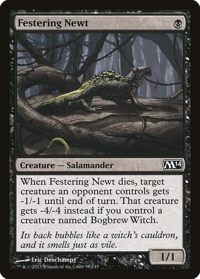 Image for Festering Newt (Magic 2014 (M14)) (98) - Magic: The Gathering