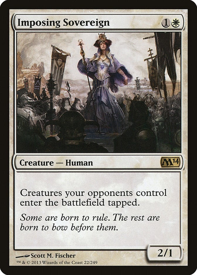 Image for Imposing Sovereign (Magic 2014 (M14)) (22) - Magic: The Gathering