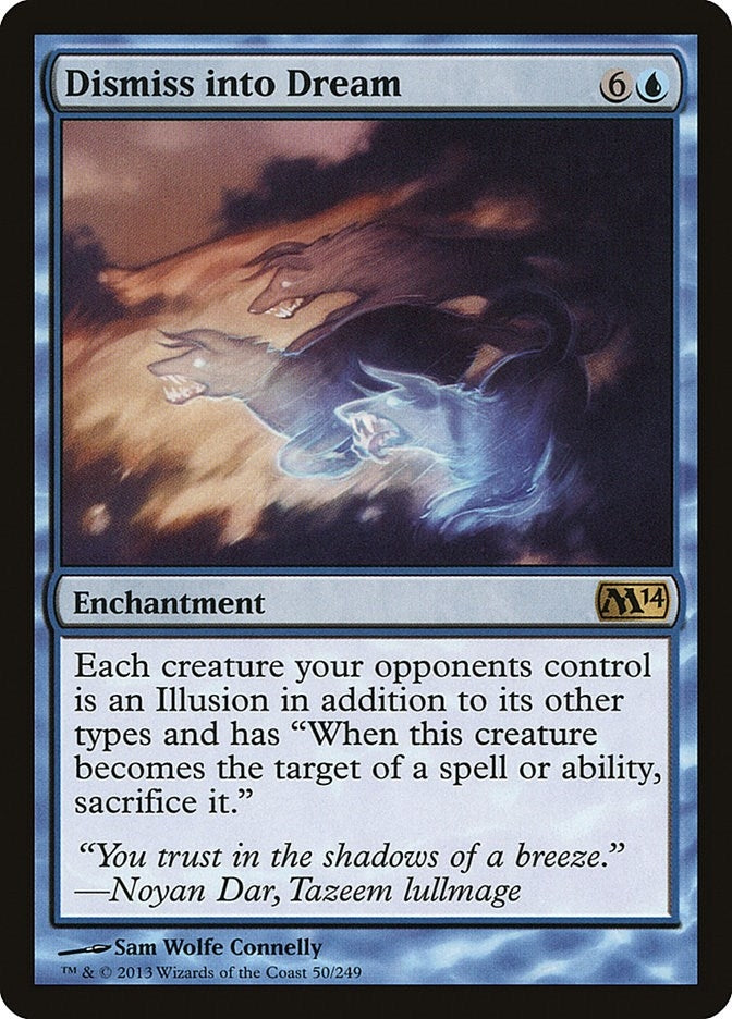 Image for Dismiss into Dream (Magic 2014 (M14)) (50) - Magic: The Gathering