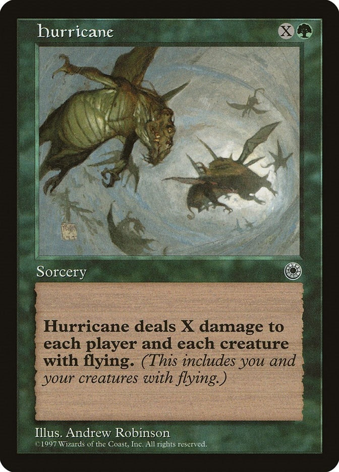 Image for Hurricane (Portal) - Magic: The Gathering