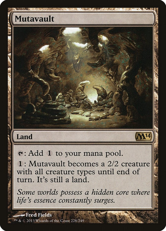 Image for Mutavault (Magic 2014 (M14)) (228) - Magic: The Gathering
