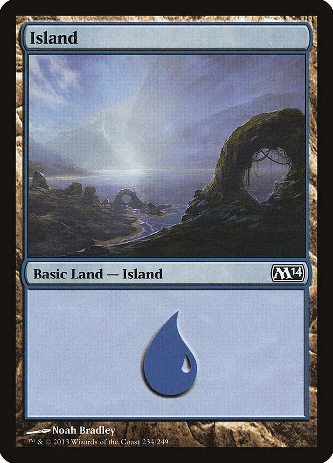 Image for Island (234) (Magic 2014 (M14)) (234) - Magic: The Gathering