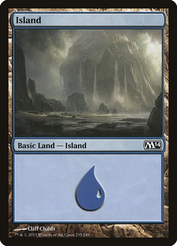 Image for Island (235) (Magic 2014 (M14)) (235) - Magic: The Gathering