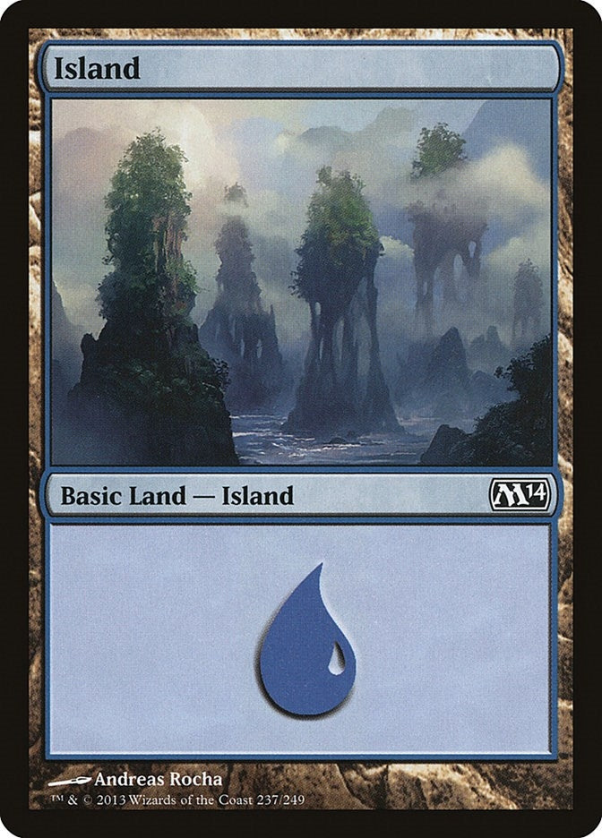 Image for Island (237) (Magic 2014 (M14)) (237) - Magic: The Gathering