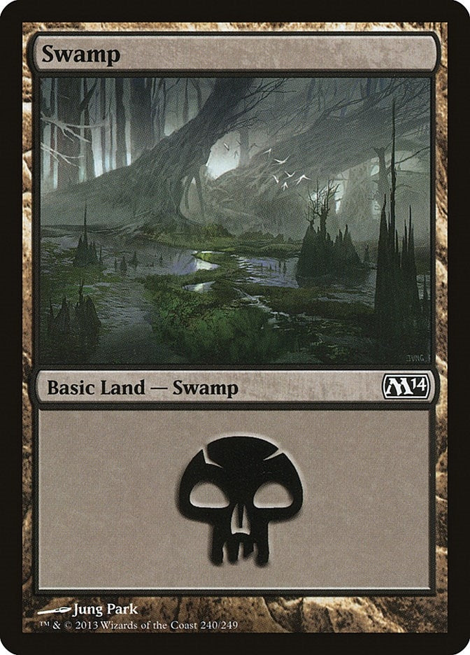 Image for Swamp (240) (Magic 2014 (M14)) (240) - Magic: The Gathering