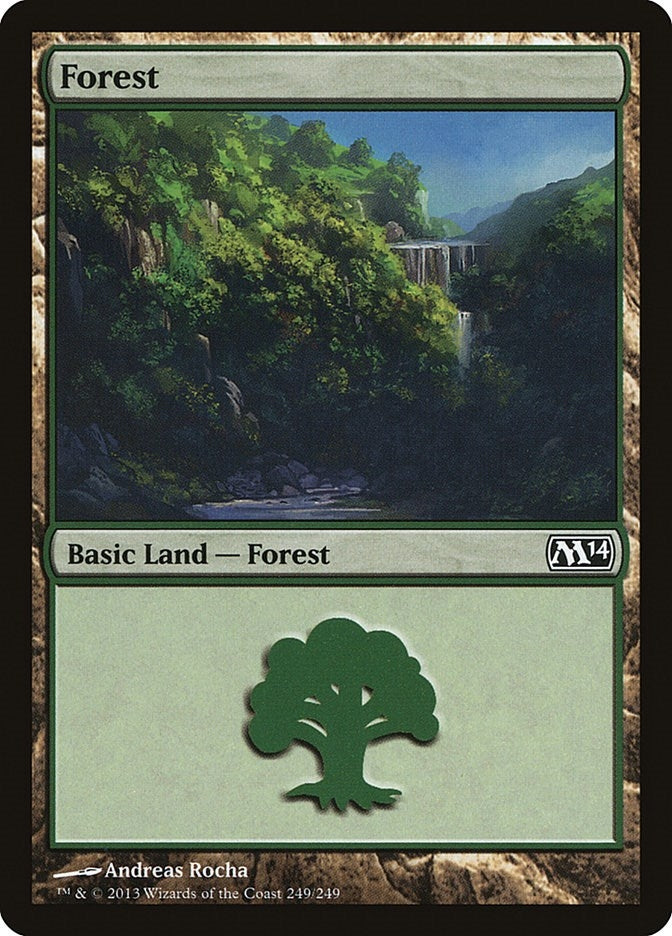 Image for Forest (249) (Magic 2014 (M14)) (249) - Magic: The Gathering